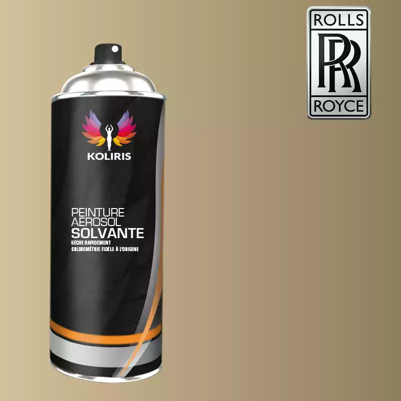 Bombe de peinture voiture solvant Rolls Royce 400ml