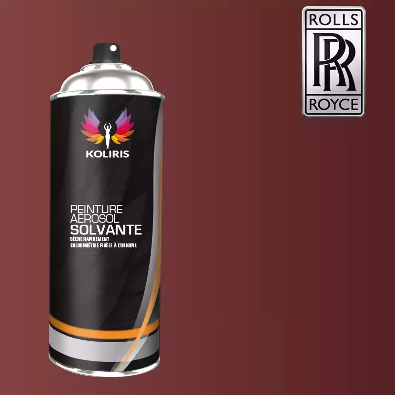 Bombe de peinture voiture solvant Rolls Royce 400ml