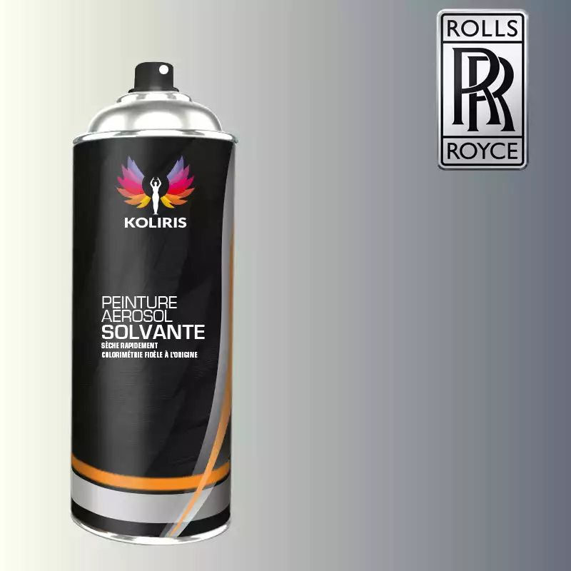 Bombe de peinture voiture solvant Rolls Royce 400ml