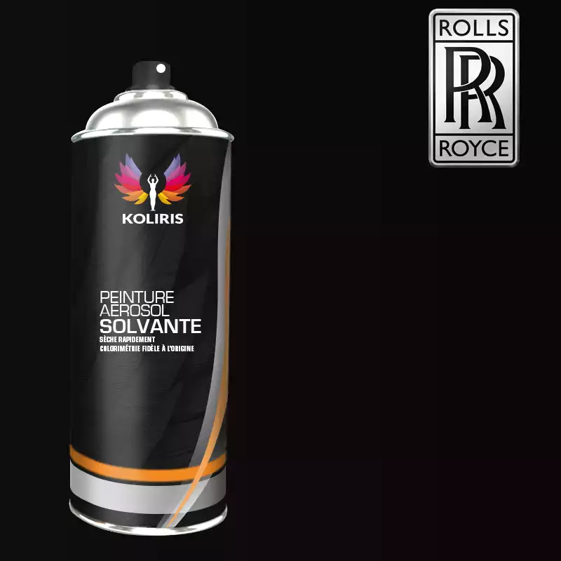 Bombe de peinture voiture solvant Rolls Royce 400ml