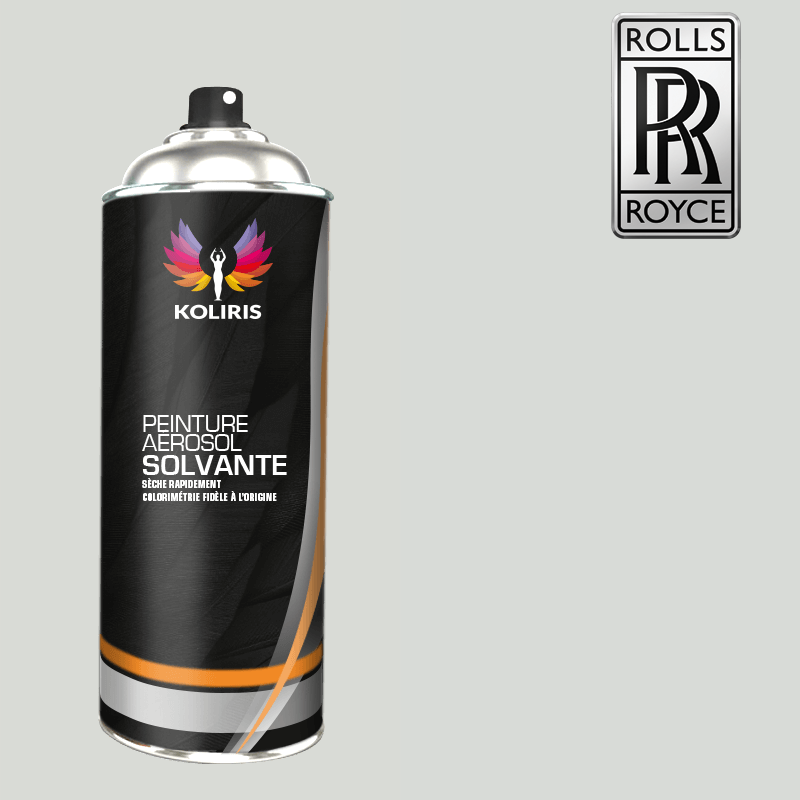 Bombe de peinture voiture solvant Rolls Royce 400ml