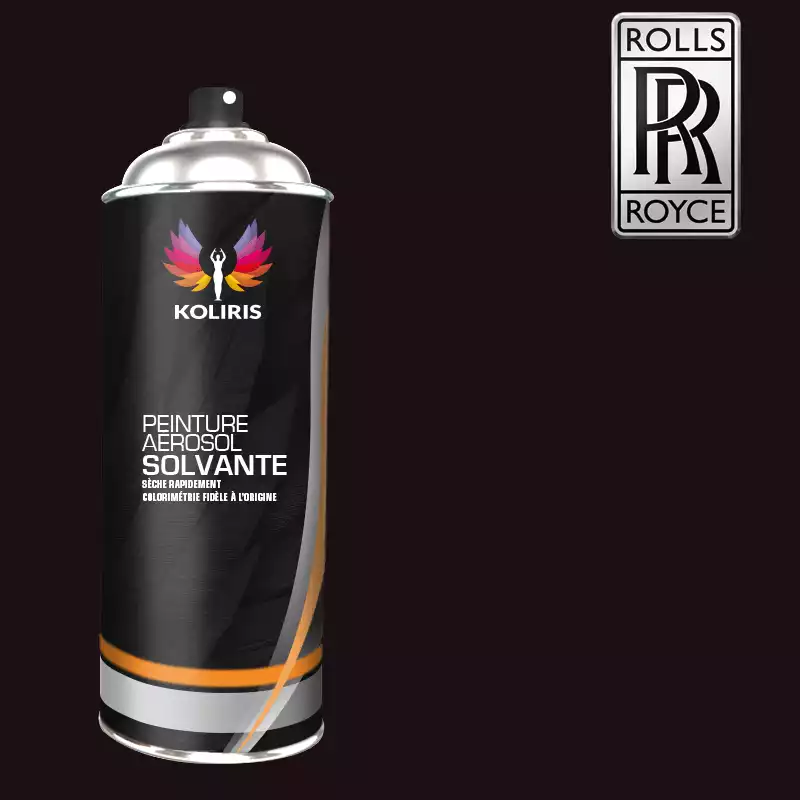 Bombe de peinture voiture solvant Rolls Royce 400ml