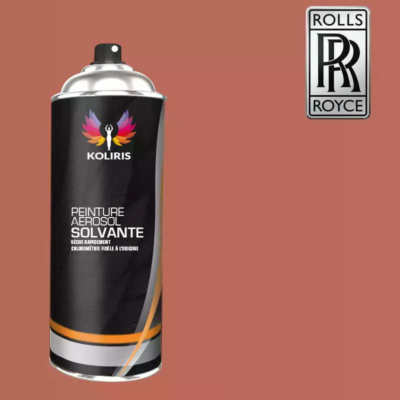 Bombe de peinture voiture solvant Rolls Royce 400ml