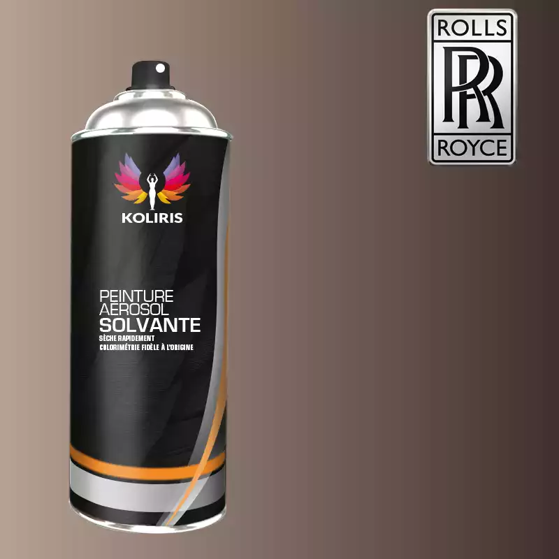 Bombe de peinture voiture solvant Rolls Royce 400ml