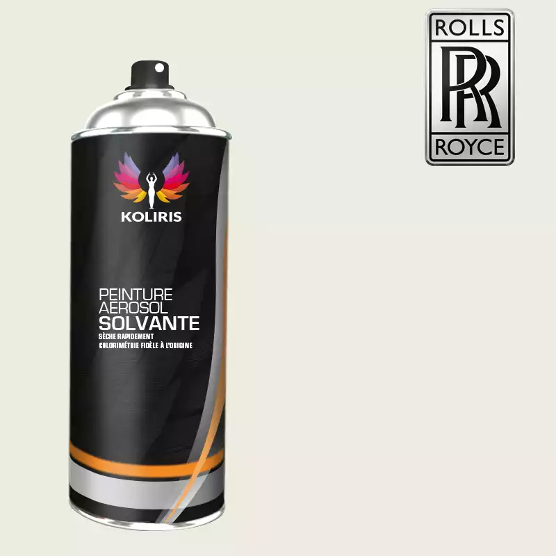 Bombe de peinture voiture solvant Rolls Royce 400ml