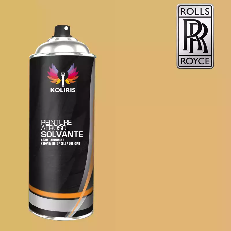 Bombe de peinture voiture solvant Rolls Royce 400ml