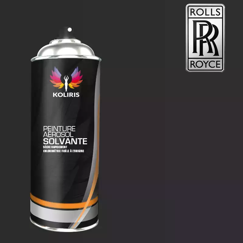 Bombe de peinture voiture solvant Rolls Royce 400ml