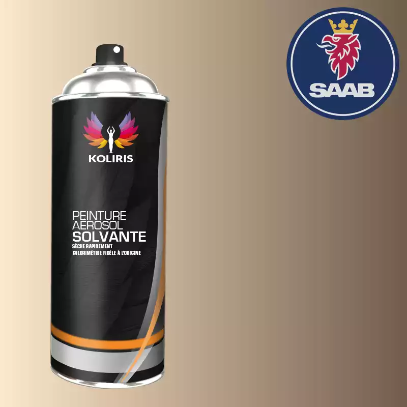 Bombe de peinture voiture solvant Saab 400ml