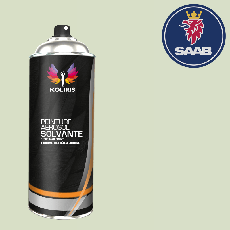 Bombe de peinture voiture solvant Saab 400ml