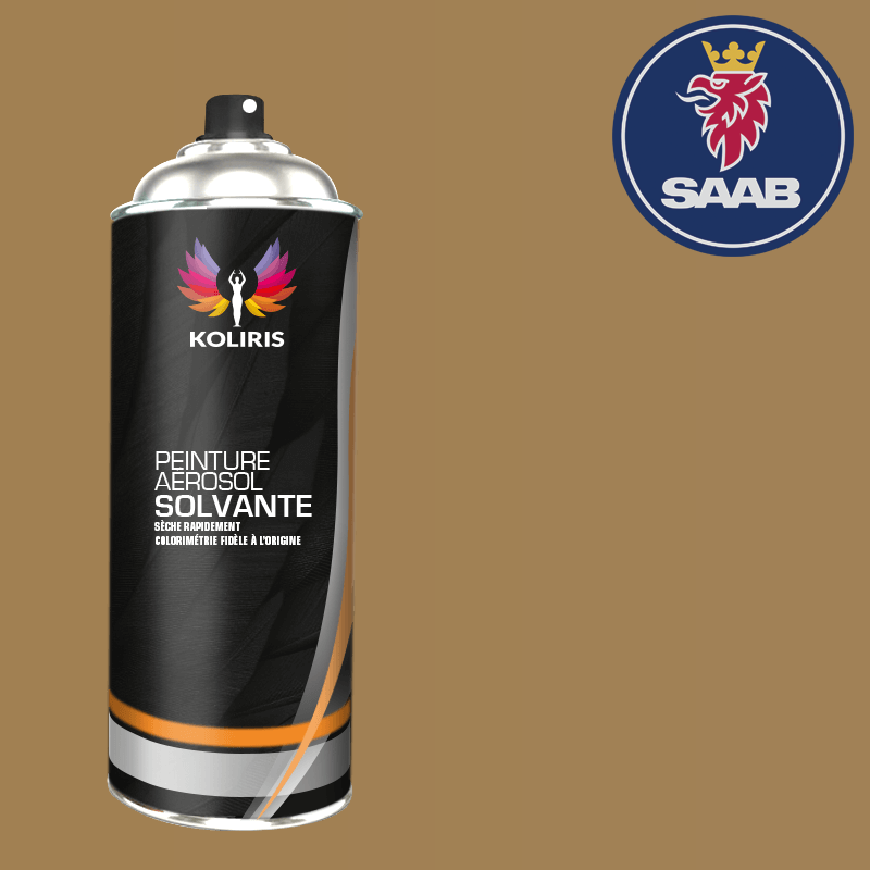 Bombe de peinture voiture solvant Saab 400ml