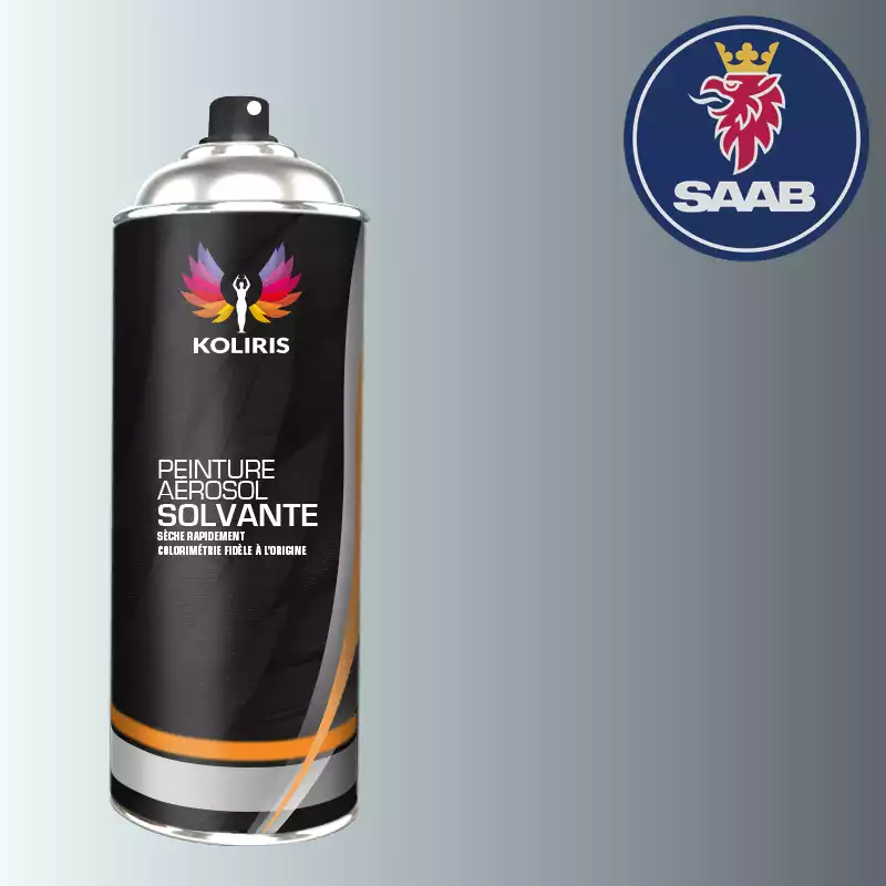 Bombe de peinture voiture solvant Saab 400ml