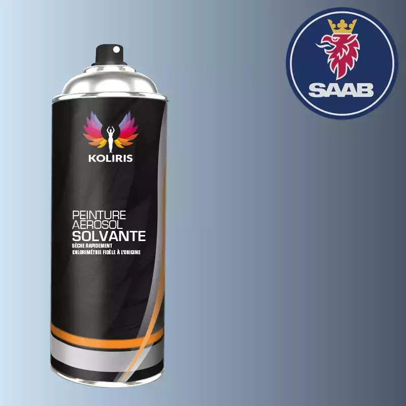 Bombe de peinture voiture solvant Saab 400ml