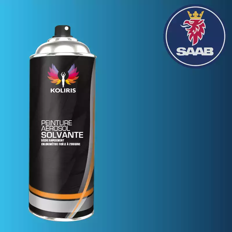 Bombe de peinture voiture solvant Saab 400ml