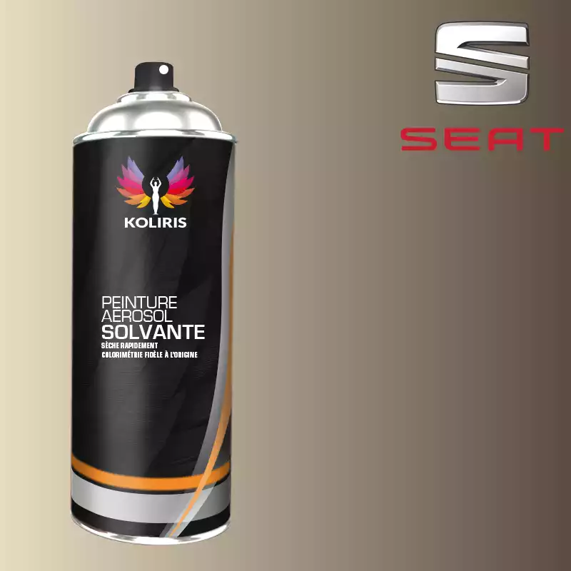 Bombe de peinture voiture solvant Seat 400ml