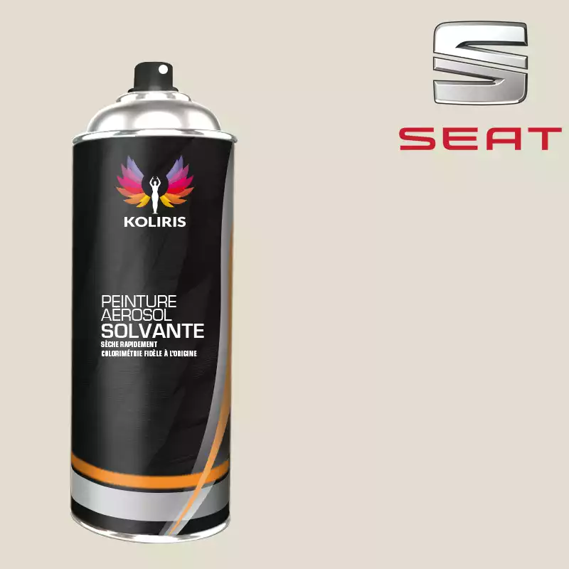 Bombe de peinture voiture solvant Seat 400ml