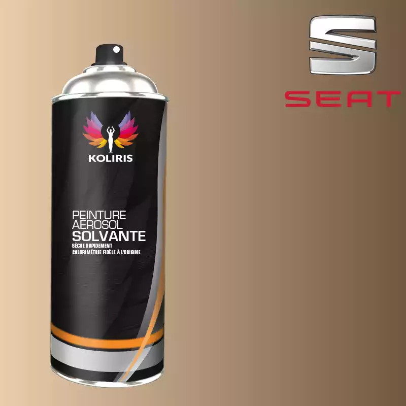 Bombe de peinture voiture solvant Seat 400ml