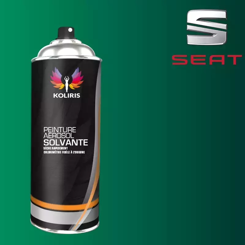 Bombe de peinture voiture solvant Seat 400ml