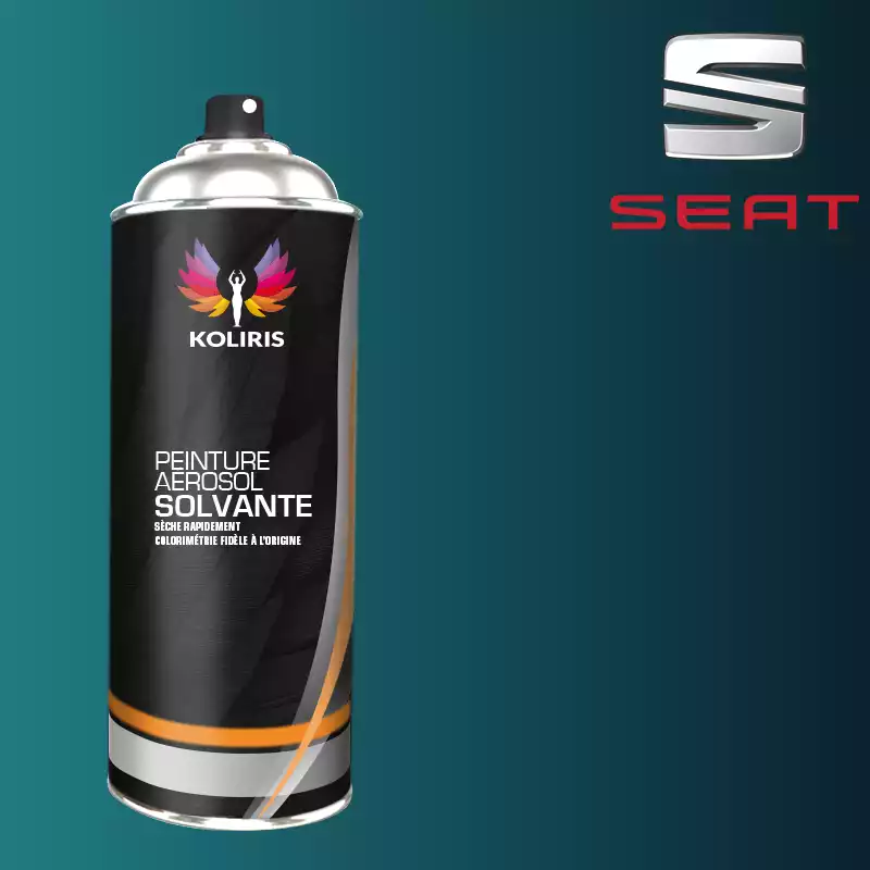 Bombe de peinture voiture solvant Seat 400ml