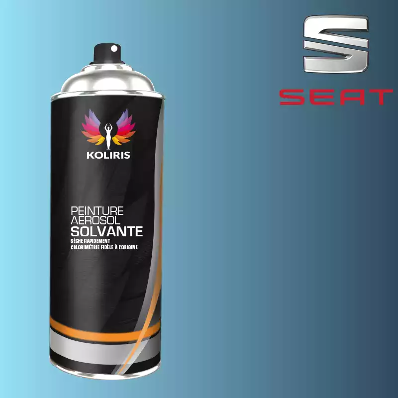 Bombe de peinture voiture solvant Seat 400ml