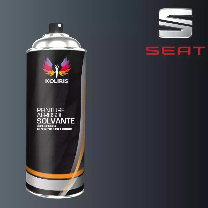 Bombe de peinture voiture solvant Seat 400ml