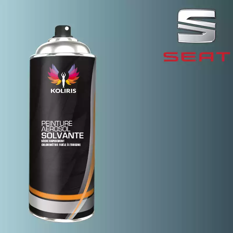 Bombe de peinture voiture solvant Seat 400ml