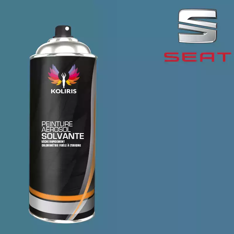 Bombe de peinture voiture solvant Seat 400ml