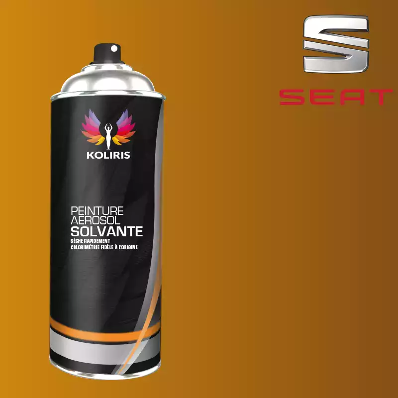 Bombe de peinture voiture solvant Seat 400ml