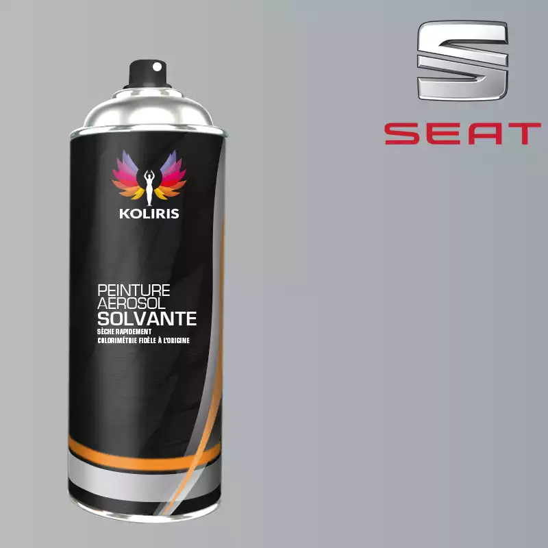 Bombe de peinture voiture solvant Seat 400ml