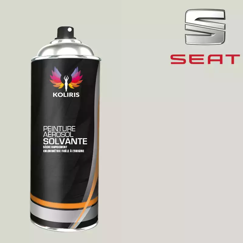 Bombe de peinture voiture solvant Seat 400ml