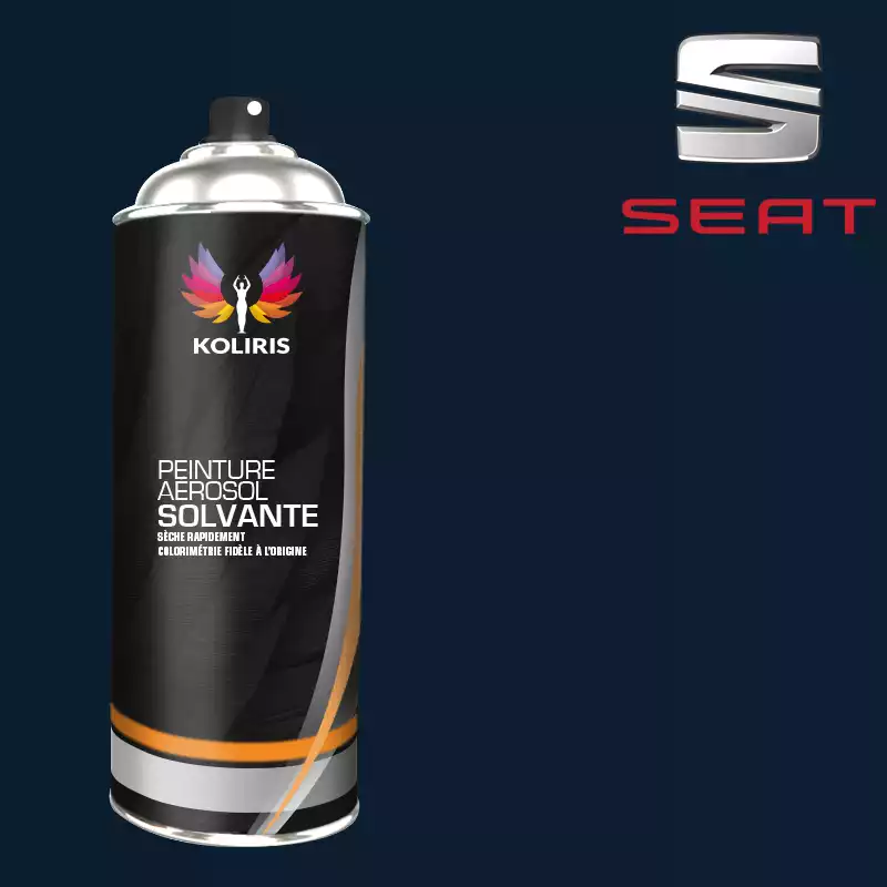 Bombe de peinture voiture solvant Seat 400ml