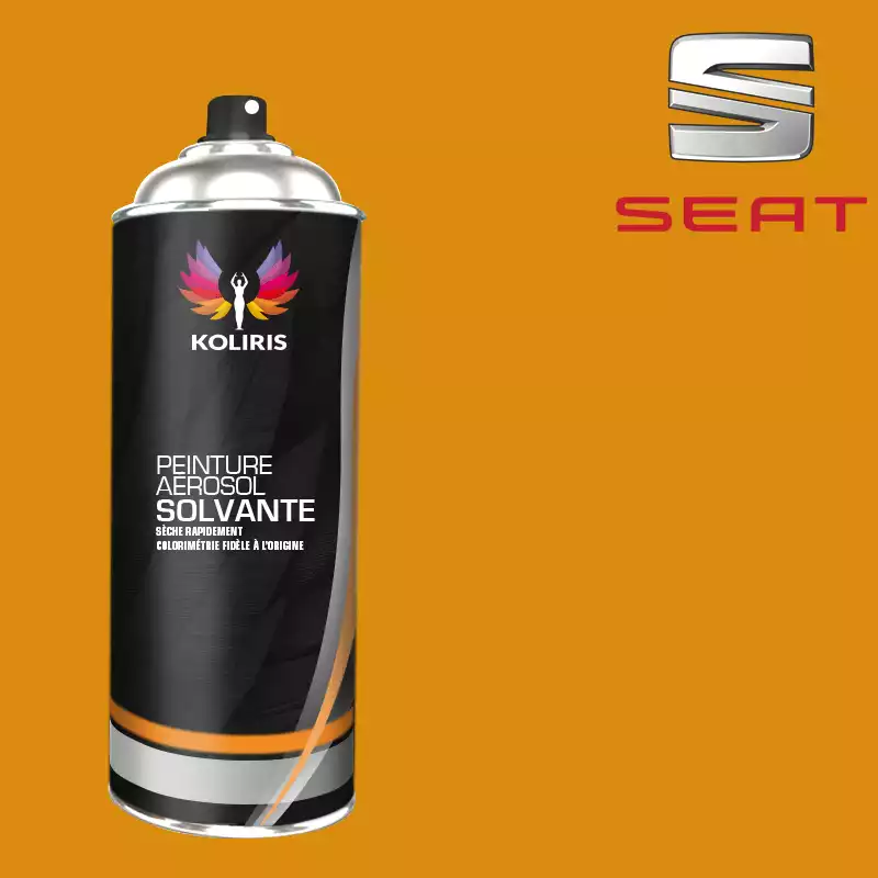 Bombe de peinture voiture solvant Seat 400ml