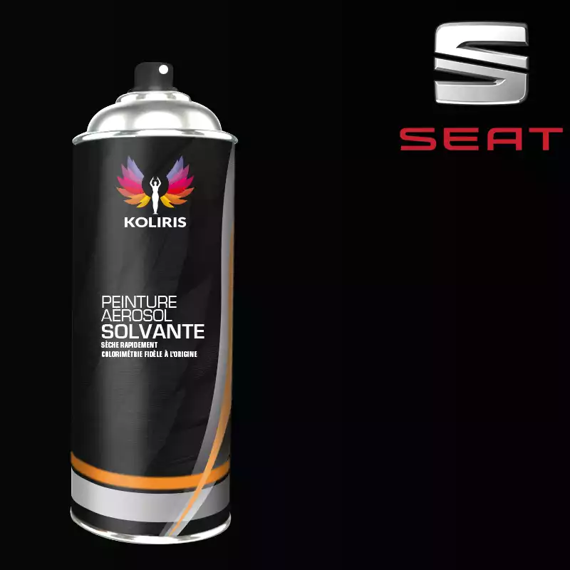 Bombe de peinture voiture solvant Seat 400ml