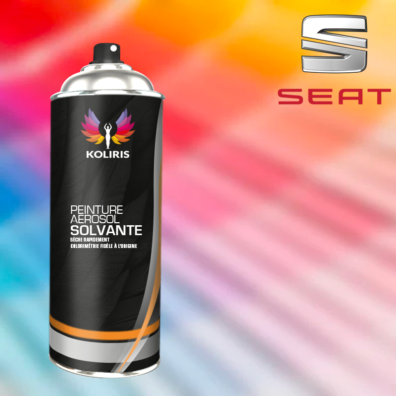 Bombe de peinture voiture solvant Seat 400ml