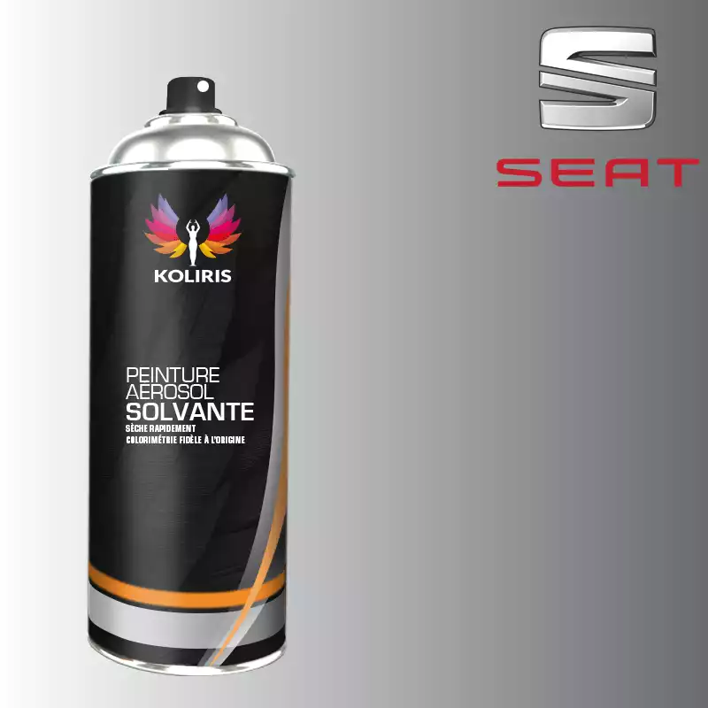 Bombe de peinture voiture solvant Seat 400ml