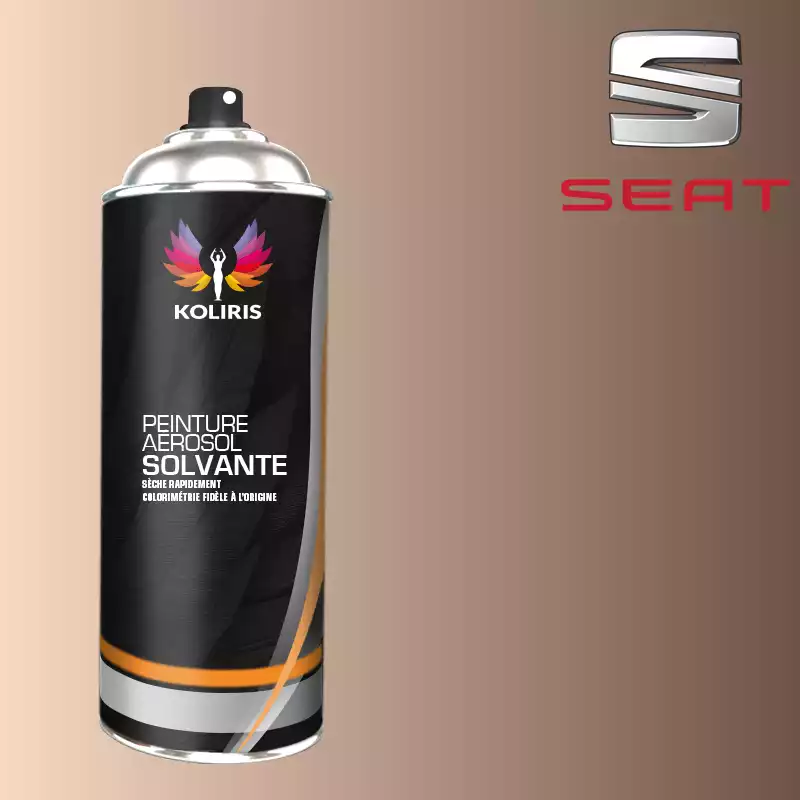 Bombe de peinture voiture solvant Seat 400ml