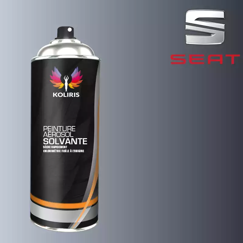 Bombe de peinture voiture solvant Seat 400ml