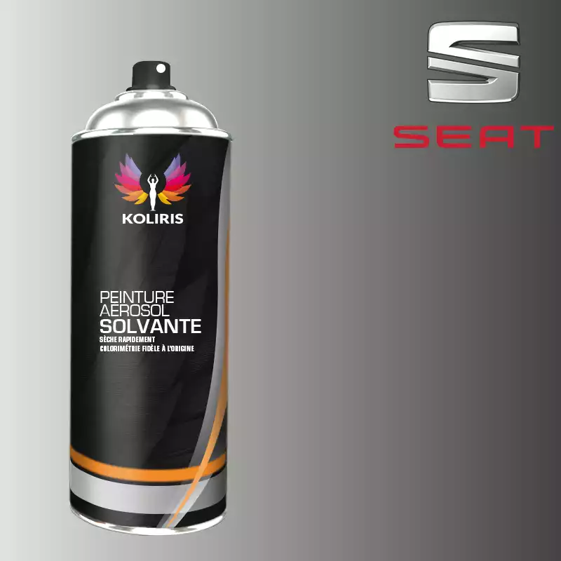 Bombe de peinture voiture solvant Seat 400ml