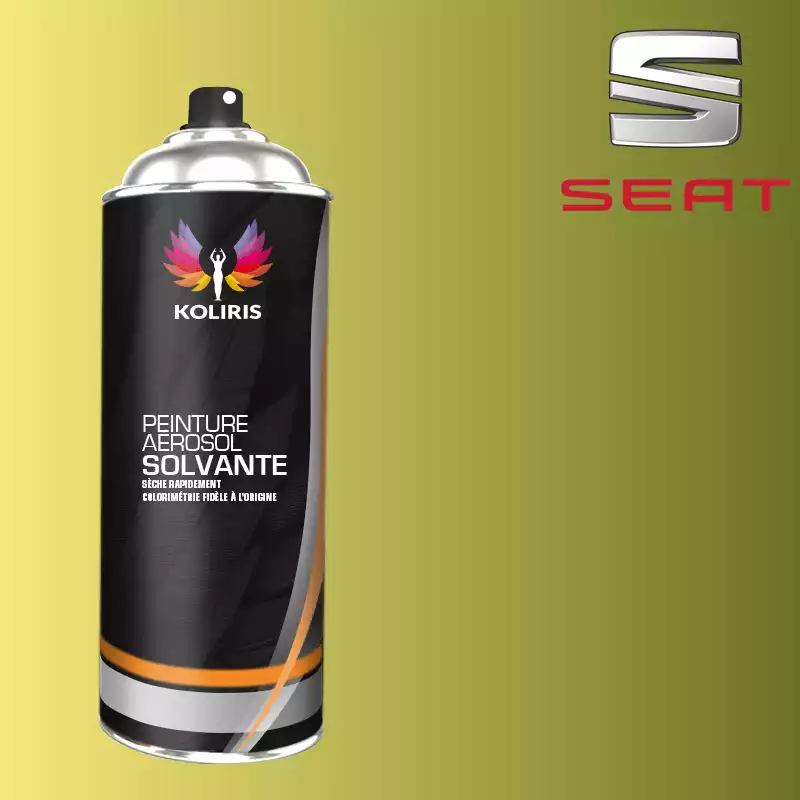 Bombe de peinture voiture solvant Seat 400ml