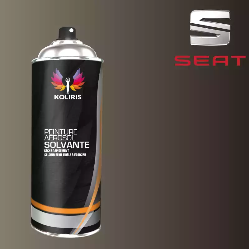 Bombe de peinture voiture solvant Seat 400ml