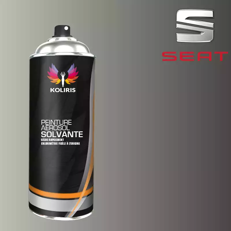 Bombe de peinture voiture solvant Seat 400ml