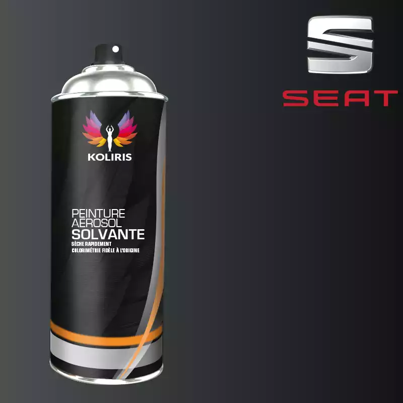 Bombe de peinture voiture solvant Seat 400ml