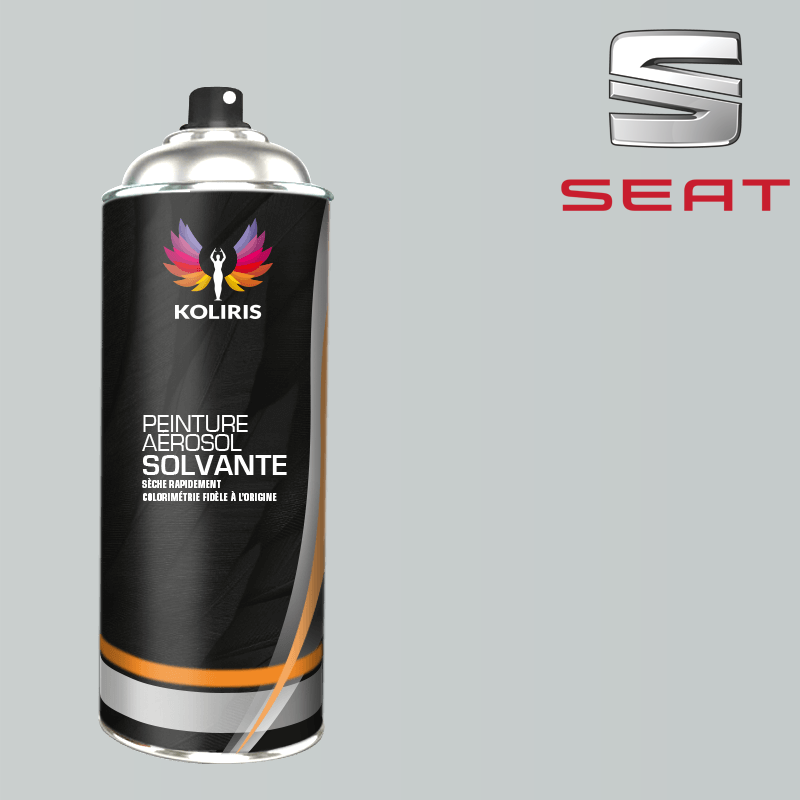 Bombe de peinture voiture solvant Seat 400ml