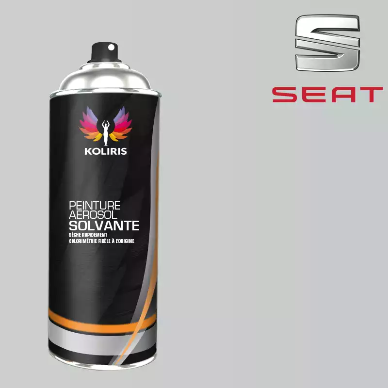 Bombe de peinture voiture solvant Seat 400ml