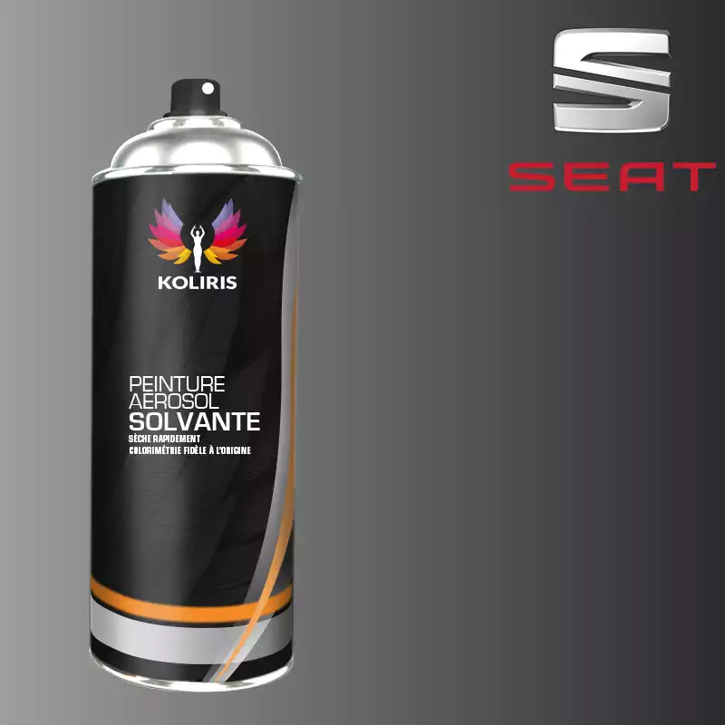 Bombe de peinture voiture solvant Seat 400ml