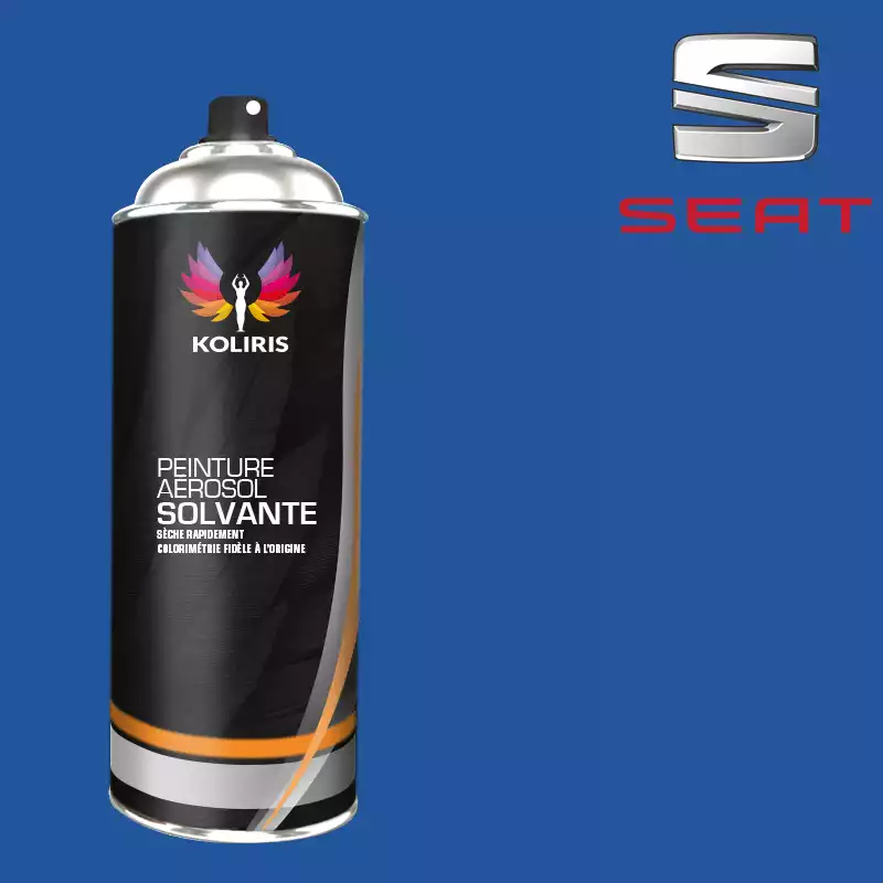 Bombe de peinture voiture solvant Seat 400ml