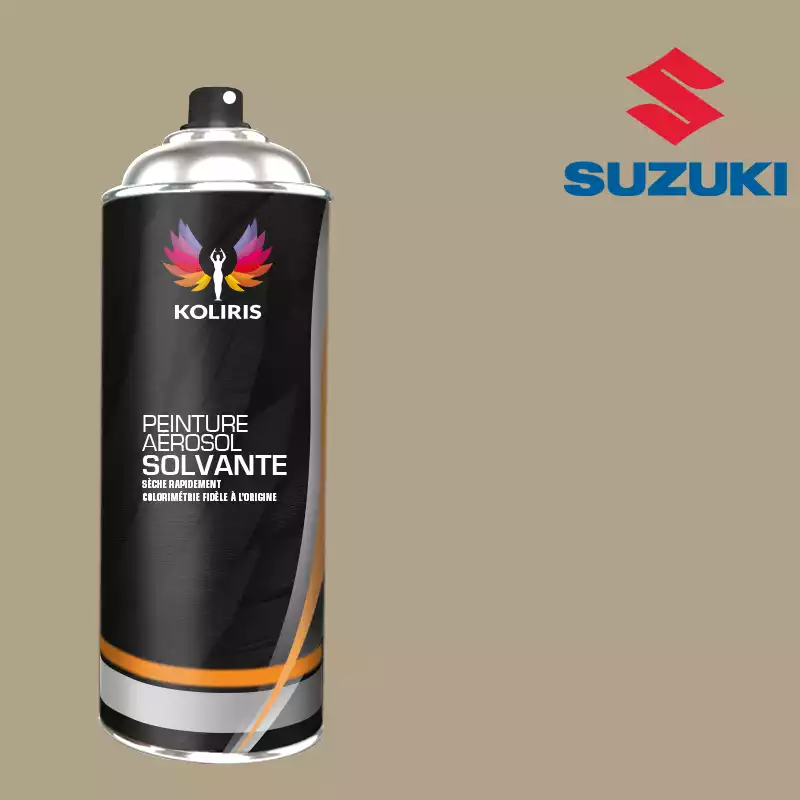 Bombe de peinture voiture solvant Suzuki 400ml