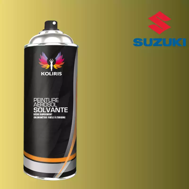 Bombe de peinture voiture solvant Suzuki 400ml