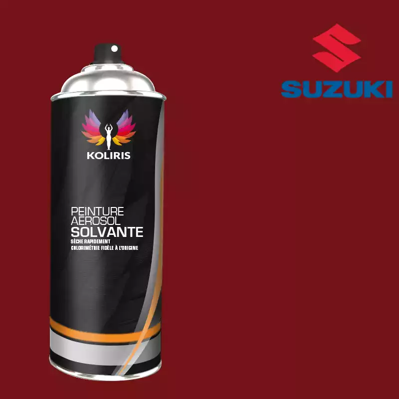 Bombe de peinture voiture solvant Suzuki 400ml