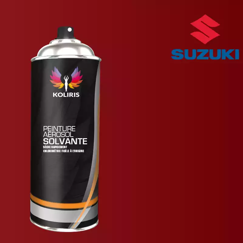 Bombe de peinture voiture solvant Suzuki 400ml