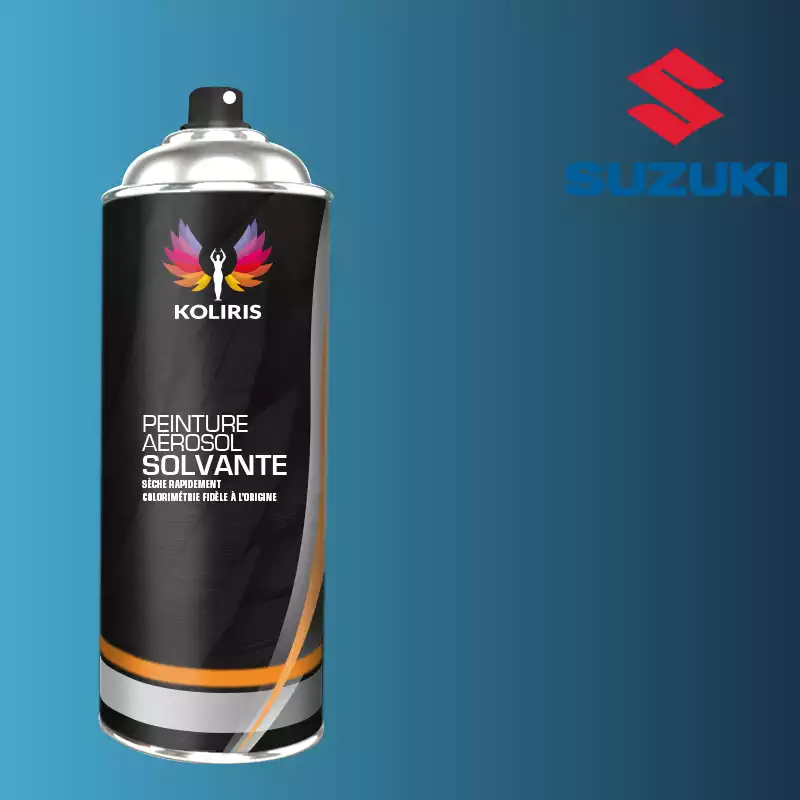 Bombe de peinture voiture solvant Suzuki 400ml